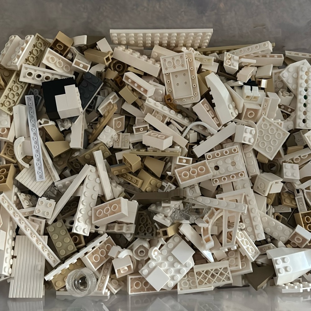 White Lego Lot